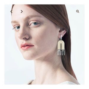 Natalie Joy Arc + Line Earrings